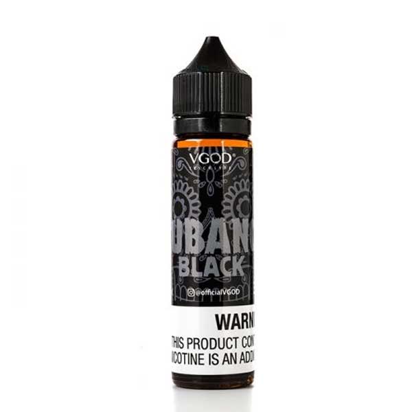 Vgod Cubano Black 60ml E-Liquid - Vaporslobby | Pakistan