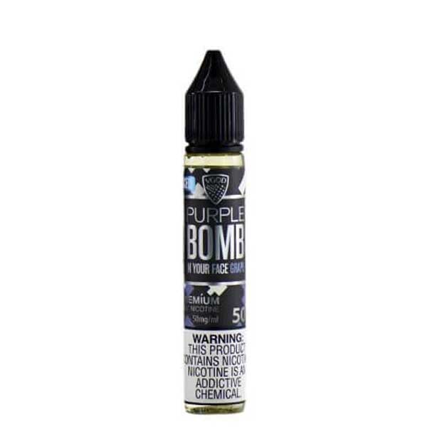 Vgod Iced Purple Bomb Salt Nic 30ml E-Liquid - 25mg/50mg | Vaporslobby