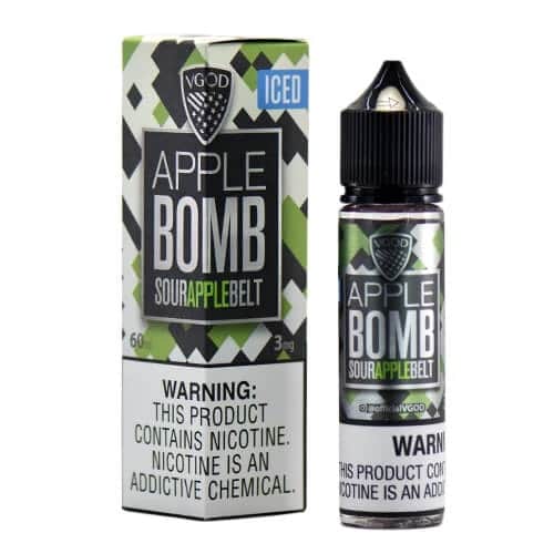 Vgod Iced Apple Bomb 60ml E-Liquid - Vaporslobby | Pakistan