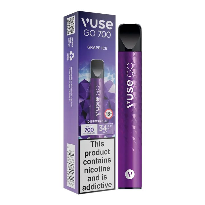 Vuse Go Disposable Grape Ice Vape 700 Puffs in Pakistan