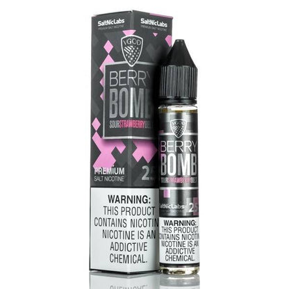 Vgod Berry Bomb saltnic 30ml e-Liquid - 25mg/50mg | Vaporslobby