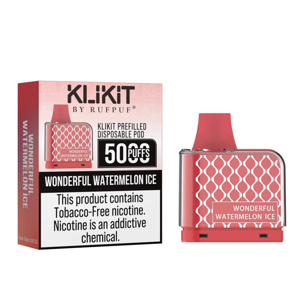 Rufpuf Klikit Disposable Wonderful Watermelon Ice Pod - Vaporslobby