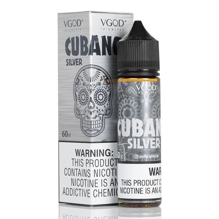 Vgod Cubano Silver 60ml E-Liquid - Vaporslobby | Pakistan