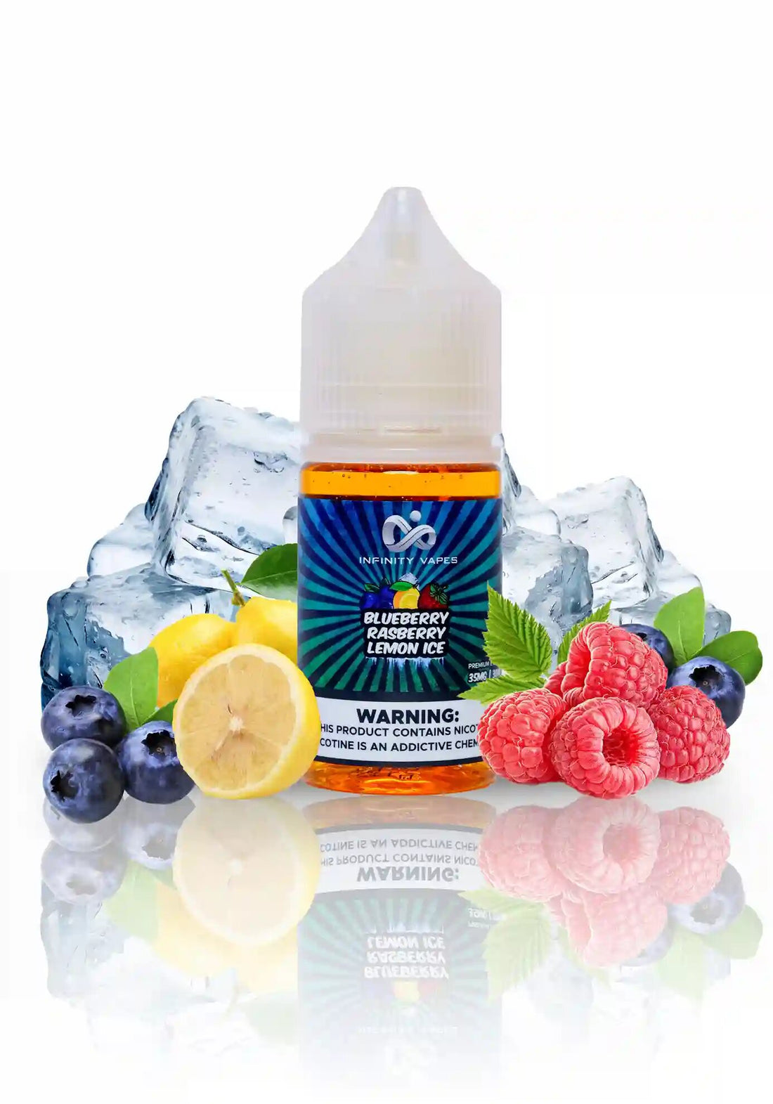 INFINITY BLUEBERRY RASBERRY LEMON ICE 30ML (35-50MG)