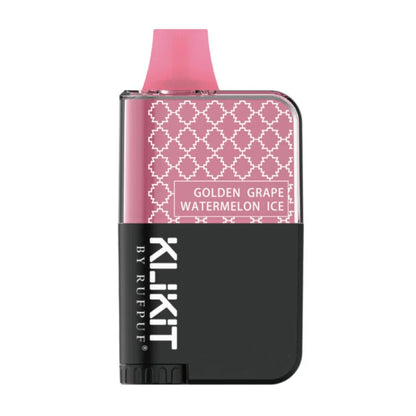 Rufpuf Klikit Disposable Vape Golden Grape Watermelon Ice in Pakistan - Best Price | Vaporslobby