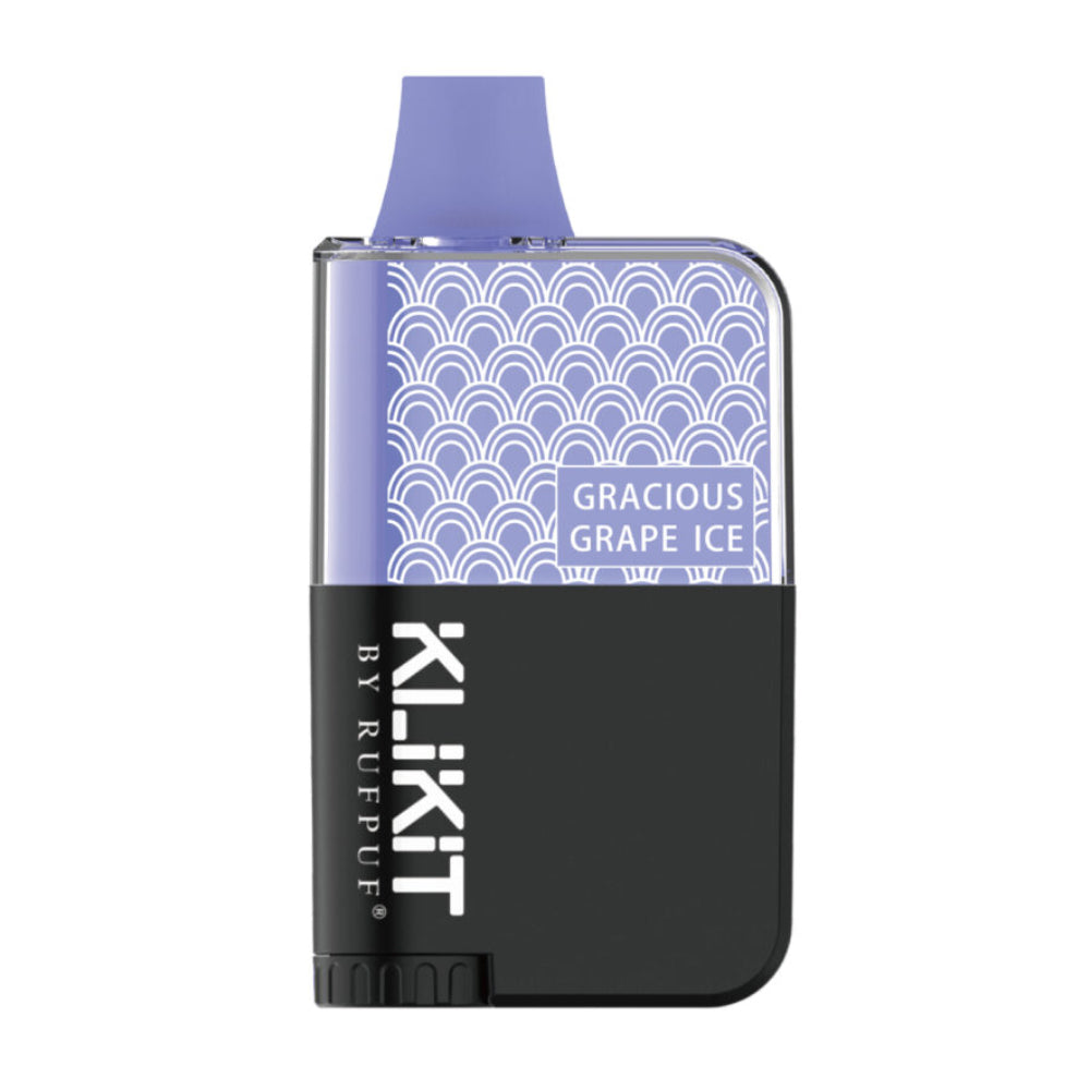 Rufpuf Klikit Disposable Vape Gracious Grape Ice in Pakistan - Best Price | Vaporslobby