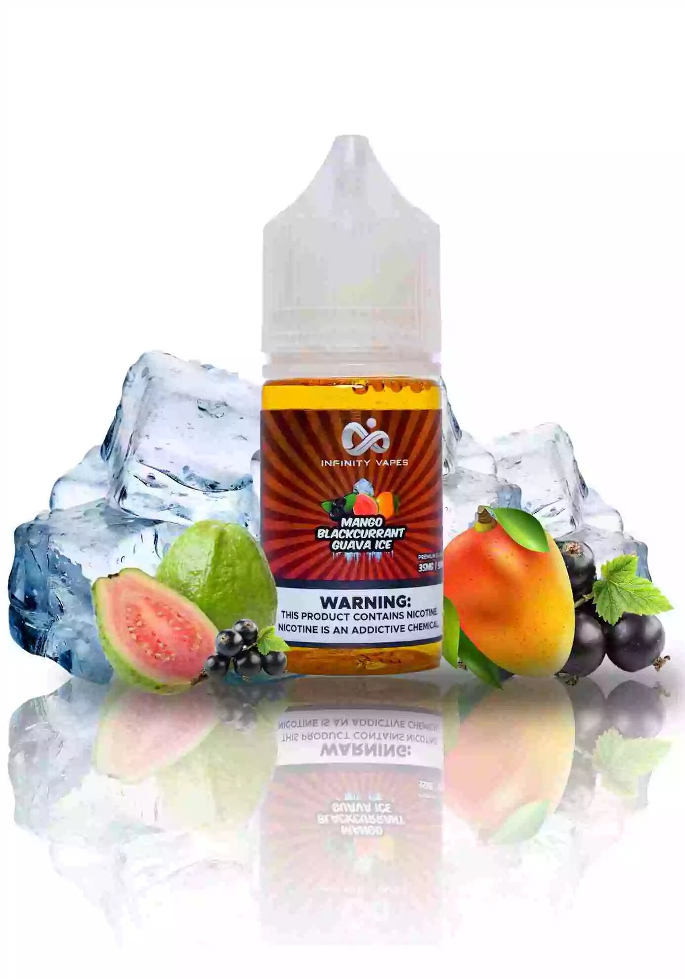 INFINITY MANGO BLACKCURRANT GUAVA ICE 30ML (35MG-50MG)