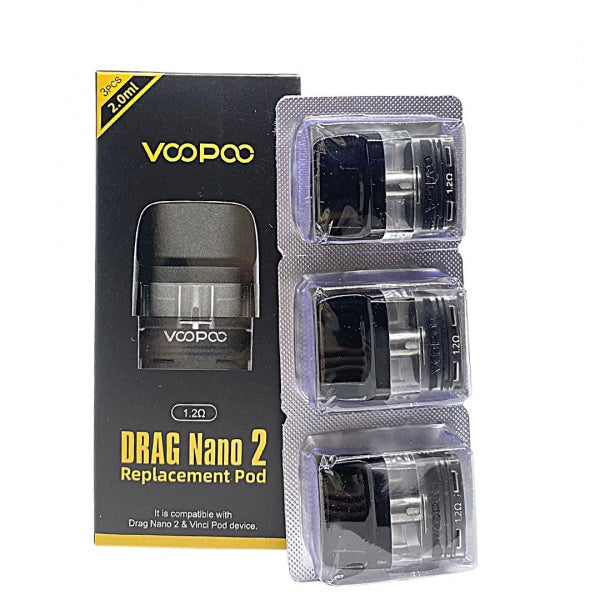 VOOPOO DRAG NANO 2 Replacement Pods | Vaporslobby